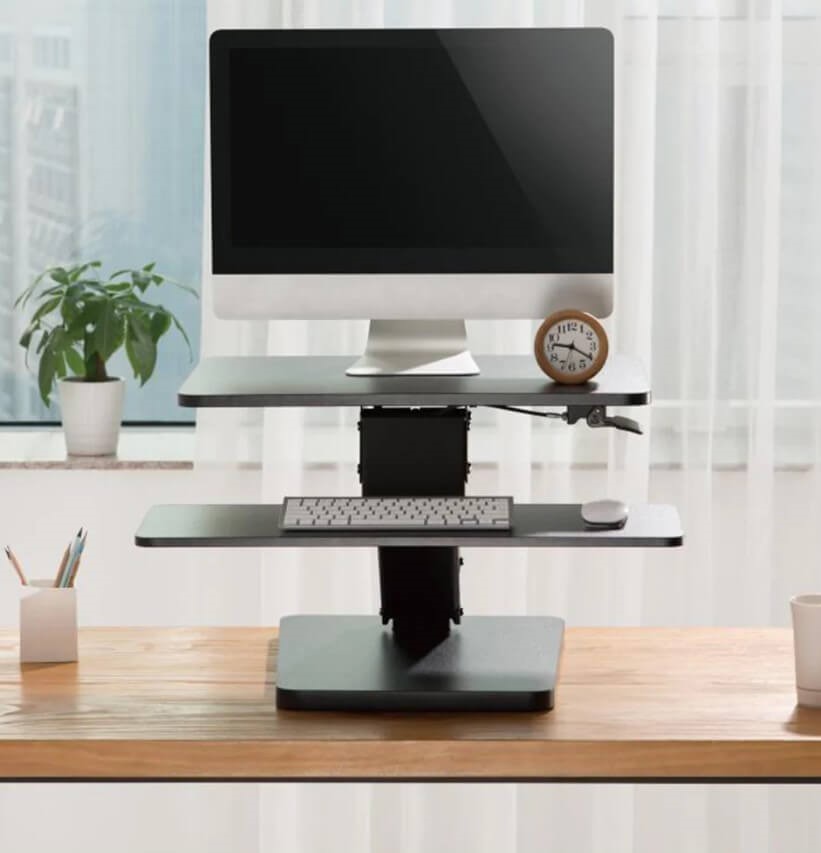 desky desk converter on a budget