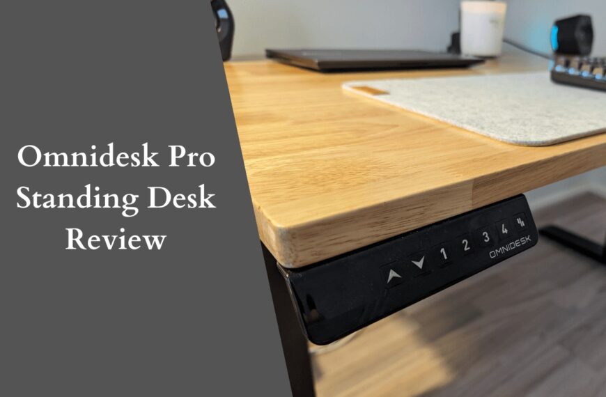 omnidesk pro standing desk review