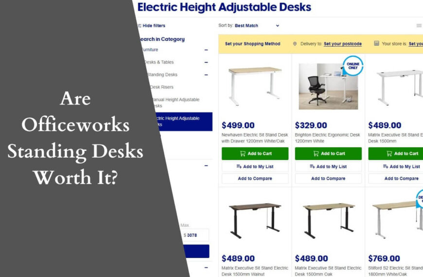 Are Officeworks Standing Desks Worth It