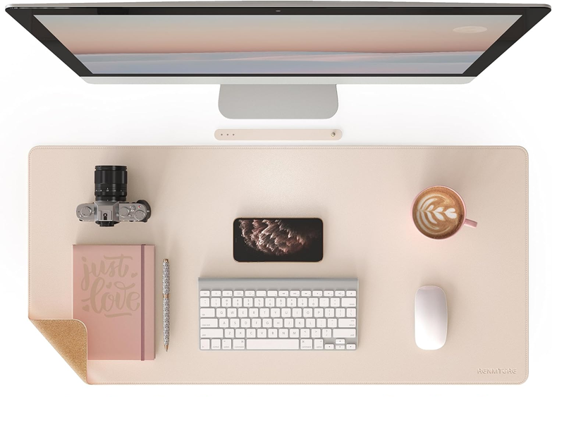 RENMTURE Dual-Sided Desk Pad